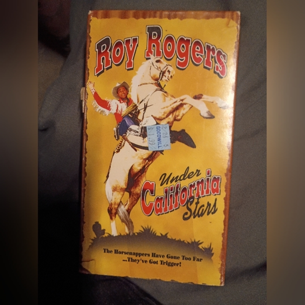 Roy Rogers – Under California Stars – Vintage Western VHS